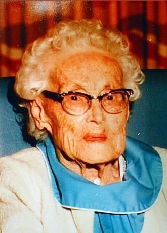 Martha (Horn) Shaffer at 100years