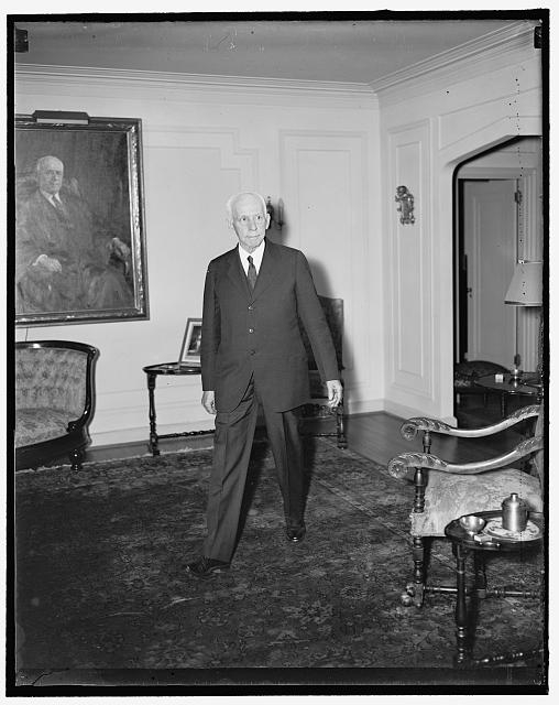 Van Devanter at home. Washington, D.C., May 19th. Snapped...