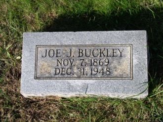 Buckley, Joe J.-Tombstone