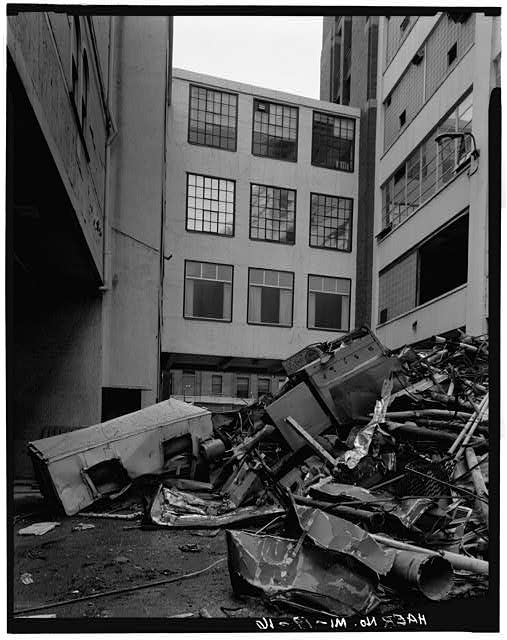 16. VIEW SHOWING CONNECTOR BETWEEN BUILDINGS #63 AND #64,...
