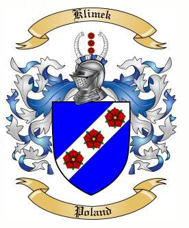 Klimek family crest