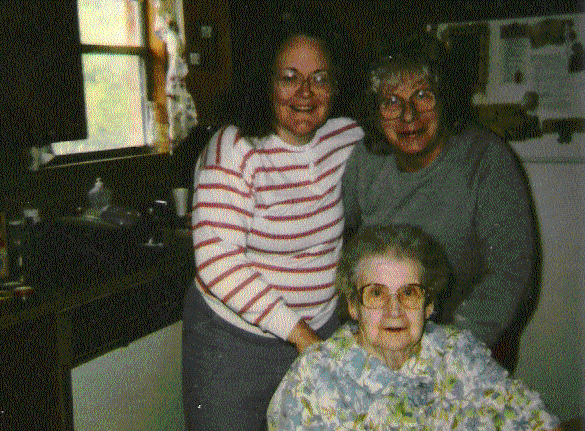 Linda Jane, Georgie and aunt Lucille