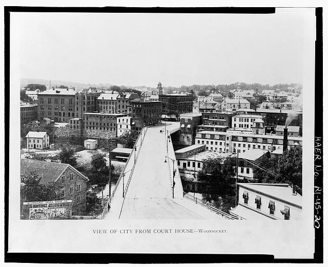 20. Historic view of bridge deck from courthouse....