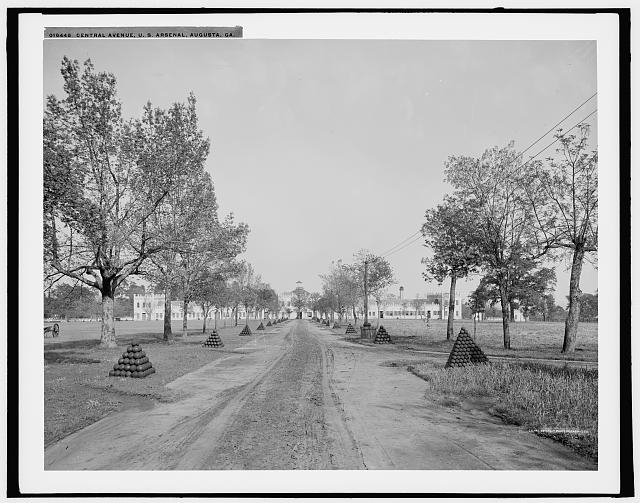 Central Avenue, U.S. Arsenal, Augusta, Ga.