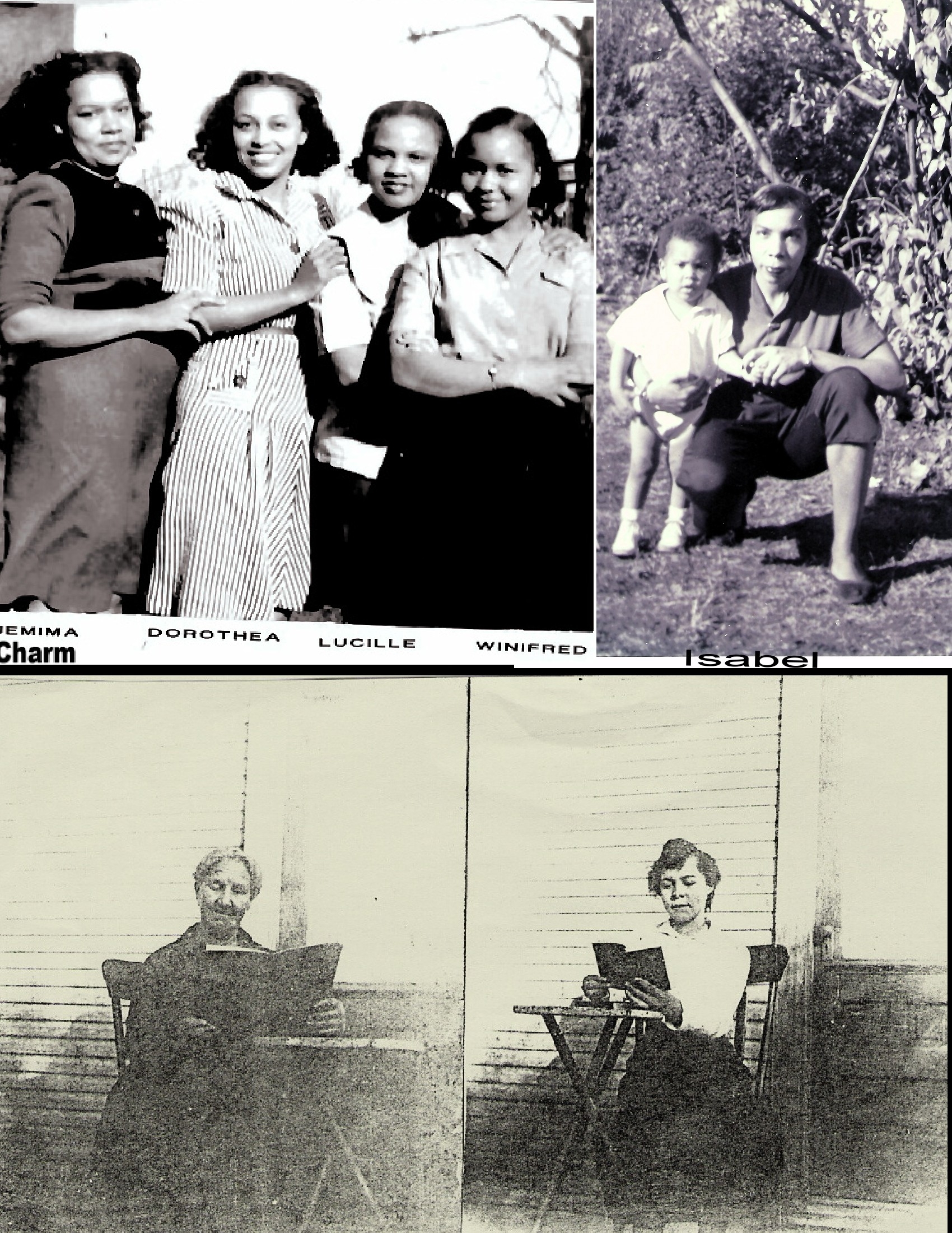 Jemima, Dorothea, Lucille, & Winifred Armstrong 