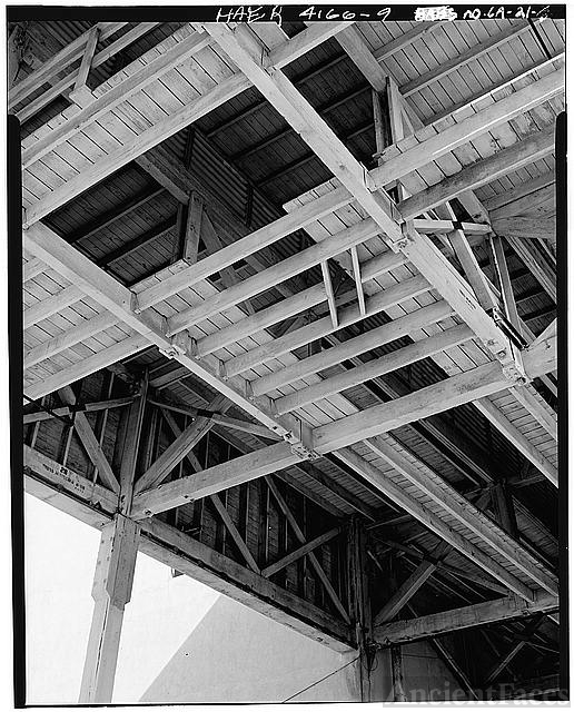 6. RAILROAD LOADING AREA; CATWALK SYSTEM BELOW ROOF