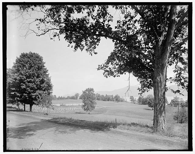 [Lake George Country Club, golf links on Lake George, N.Y.]