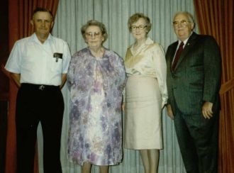 Jiggs, Dymple, Marge, Bill Hereford