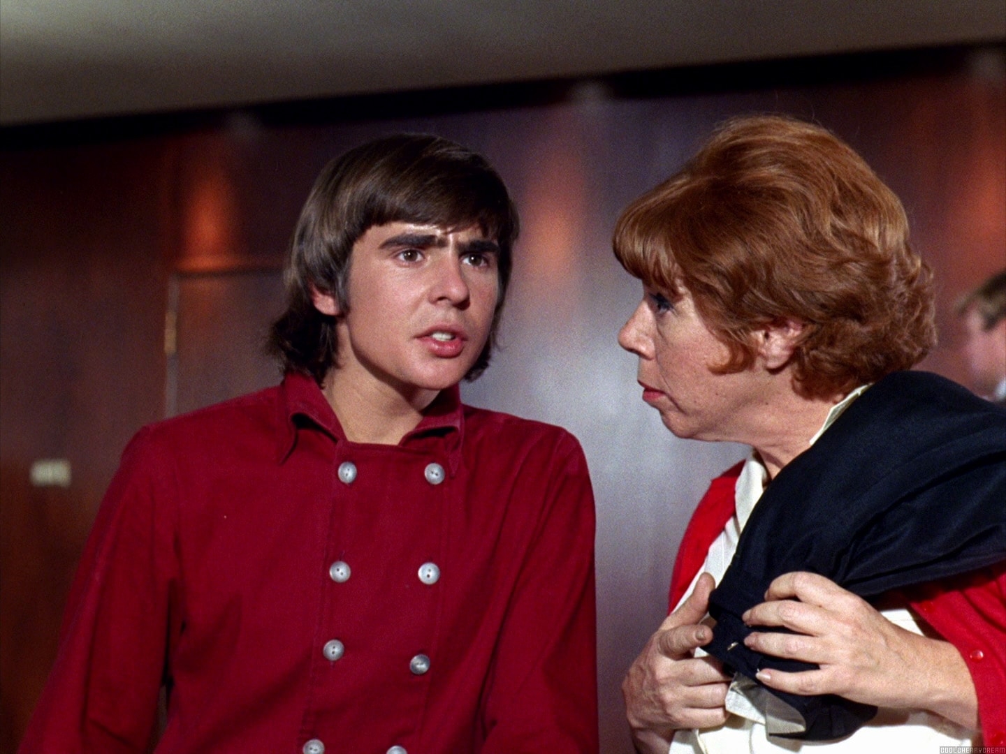 Bobo Lewis and Davy Jones