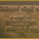 Rosemary Home Plaque
