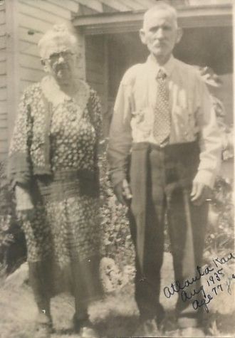 Lizzie and John Baumman, age 77