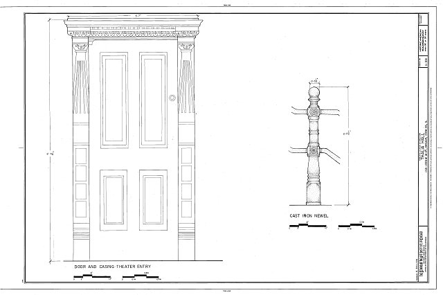 Door & Casing, Theater Entry - Thalia Hall, 1215-1225...