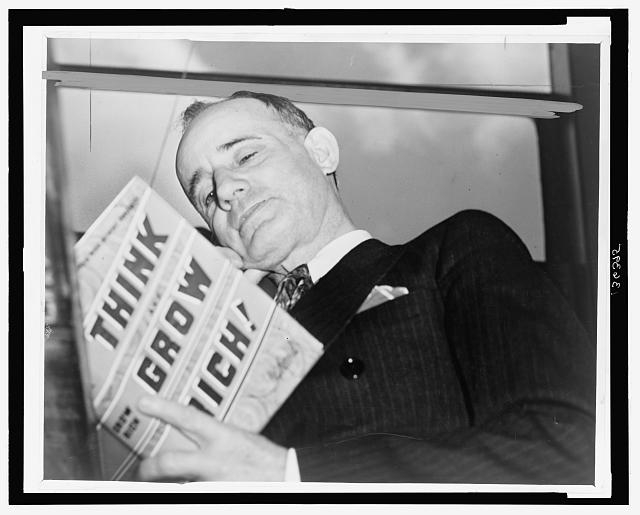 [Napoleon Hill, attorney and journalist, holding his...