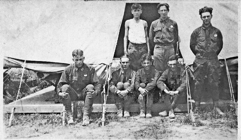 Seven Unknown Army Men