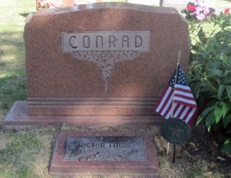 Victor Louis Conrad gravesite