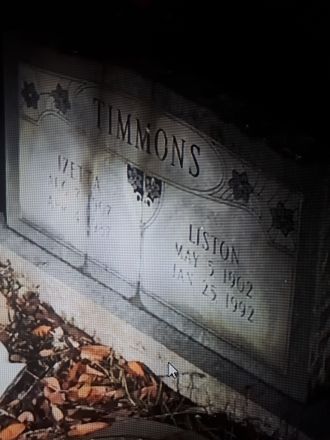 Liston Timmons Gravesite
