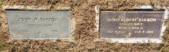 John Martin Barron-- gravestone 2