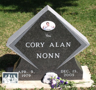 Cory Alan Nonn Gravesite