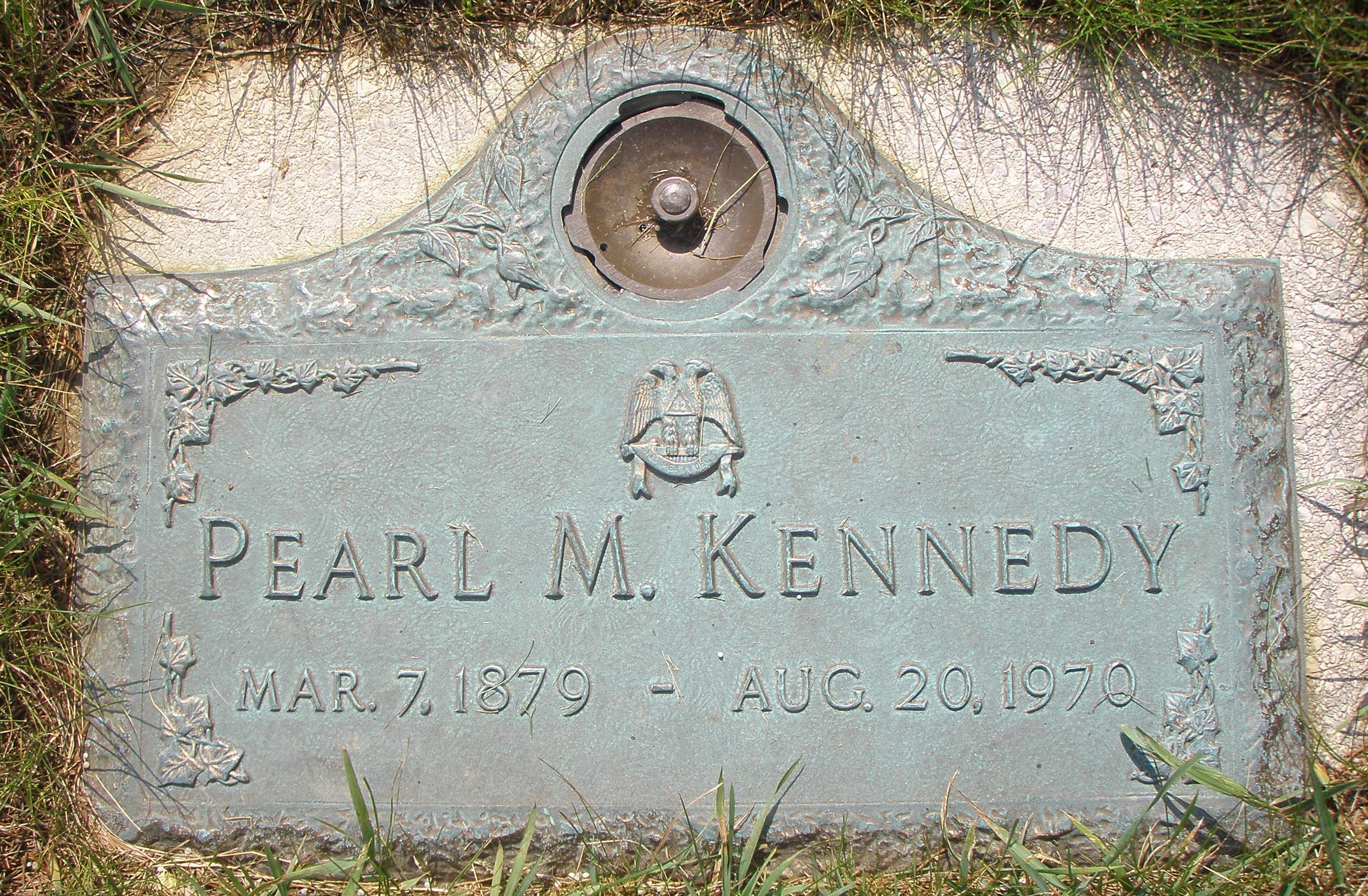 Pearl Minter Kennedy gravesite