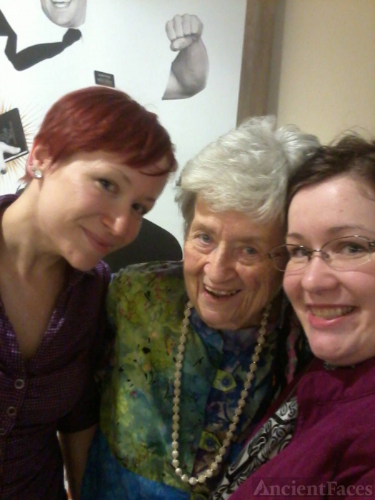 Grandma and Rafferty grand daughters