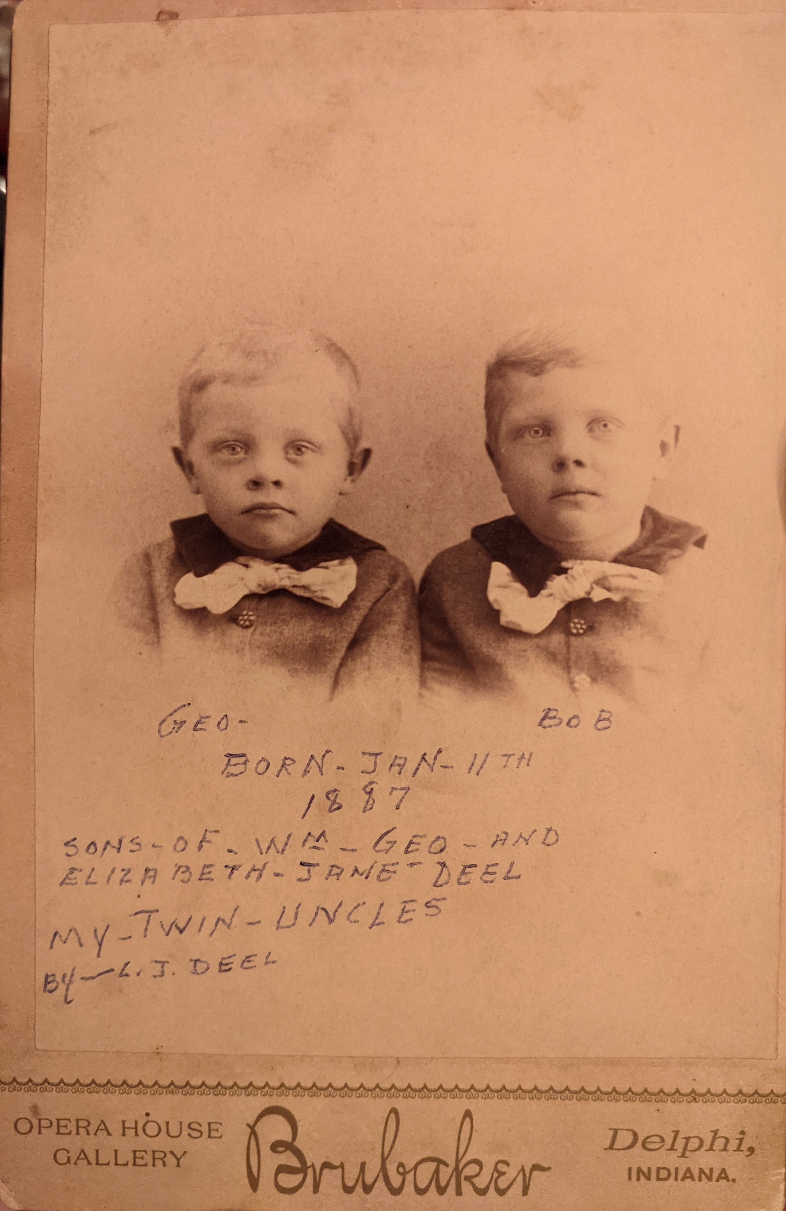 George and Bob Deel