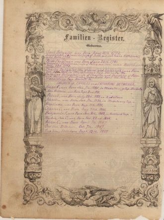Detweiler Family Bible