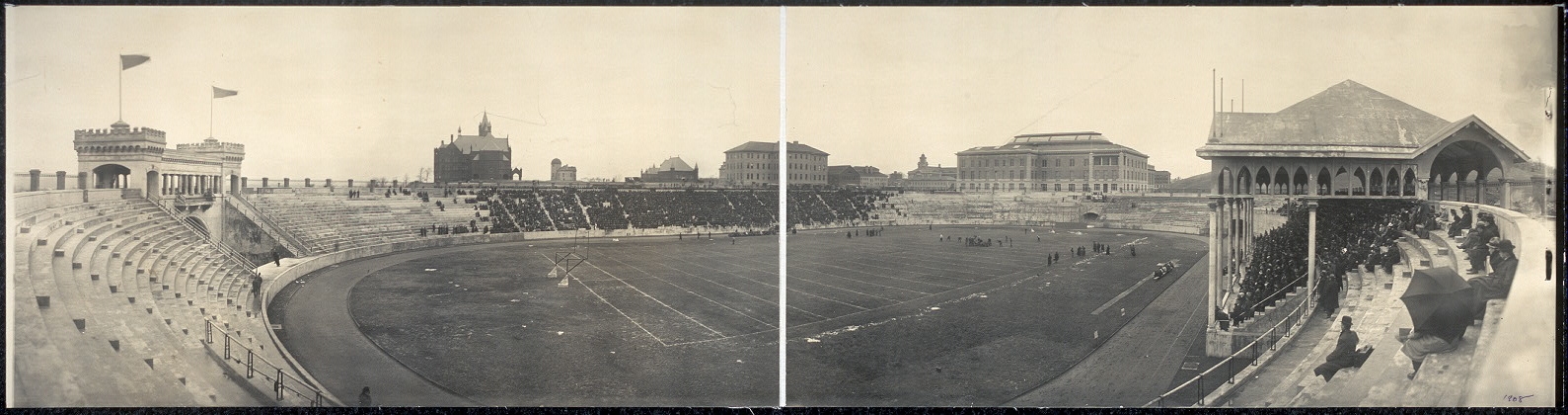 [College football game, Syracuse, N.Y.]