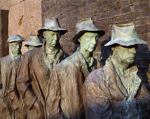 Breadline, F.D.R. Memorial, Washington, D.C.