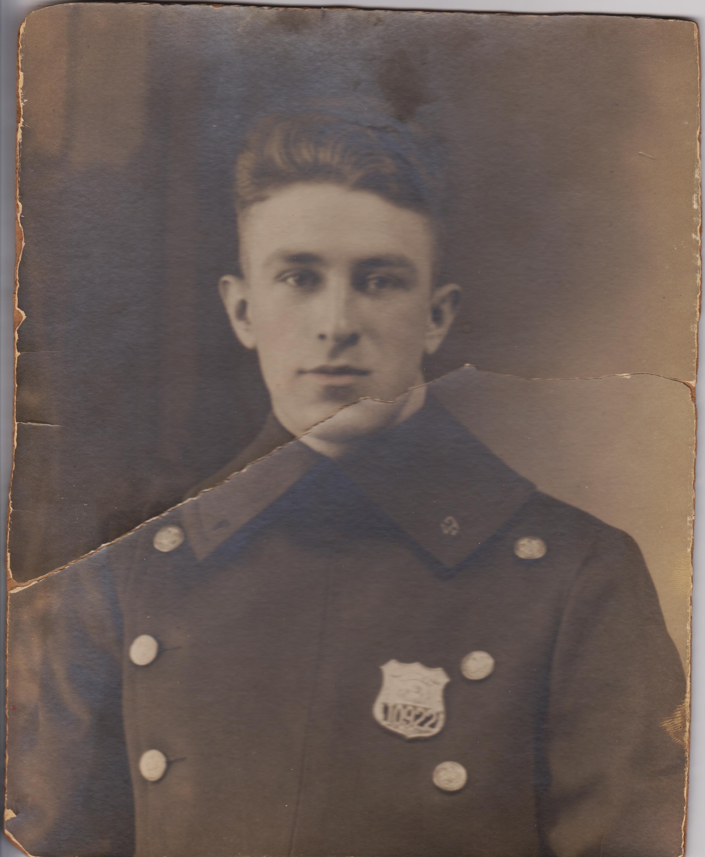 NYPD John Elmer Mason 1922