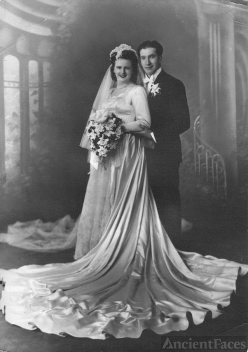 Fred & Lillian E Caselli wedding
