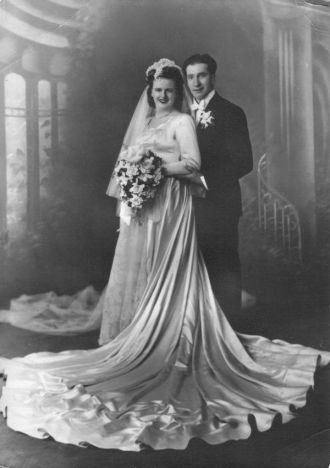 Fred & Lillian E Caselli wedding