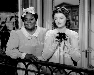 Louise Beavers and Myrna Loy.