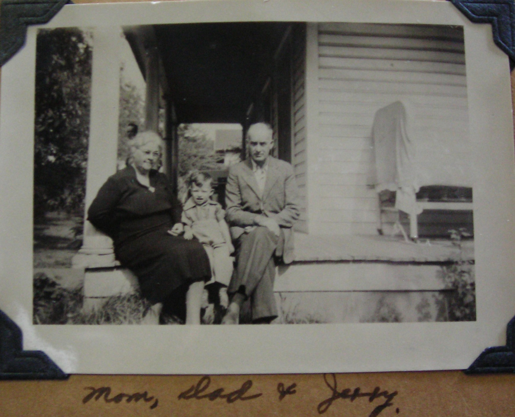 Jerry, Mom and Dad Jensen Oberlander Knapp