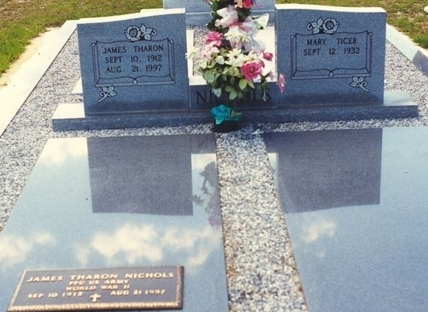 Grave of James T. & Mary Nichols
