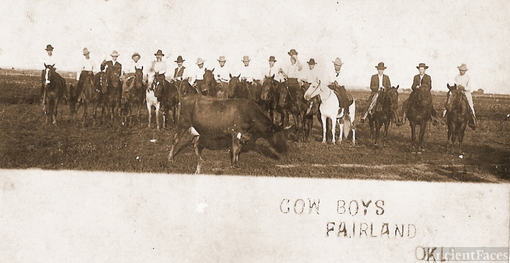 Blair brothers, Oklahoma 1920's