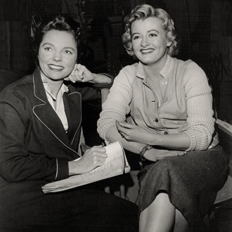 Jane Wyatt and Constance Ford
