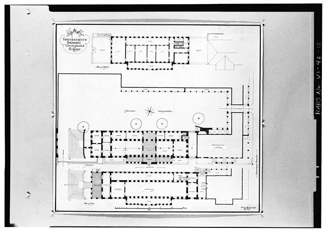 12. Photocopy of measured drawing (location of original...