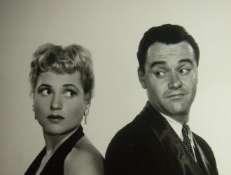Judy Holliday with Jack Lemmon