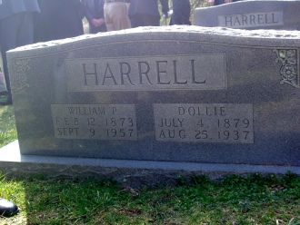 William P and Susan Priscilla Headstone