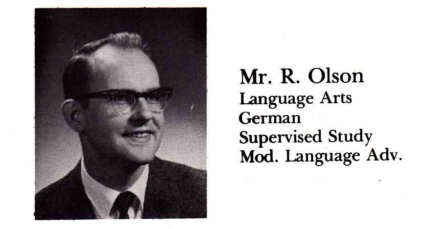 Mr. R. Olson