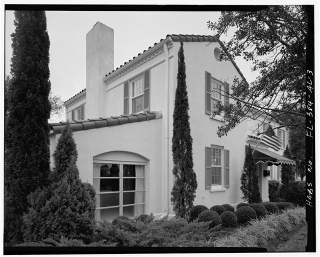 Close-up of northwest front - MacDill Air Force Base,...