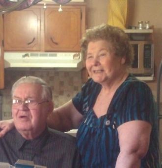grandma & grandpa Abel