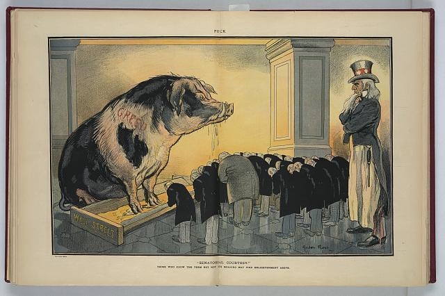 "Senatorial courtesy" / Gordon Ross 1911.