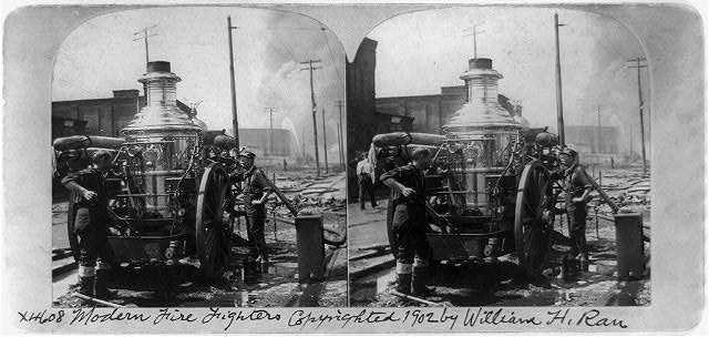 Modern fire fighters