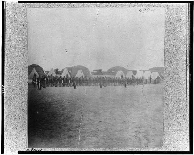 Interior of Fort Wagner, April 1865