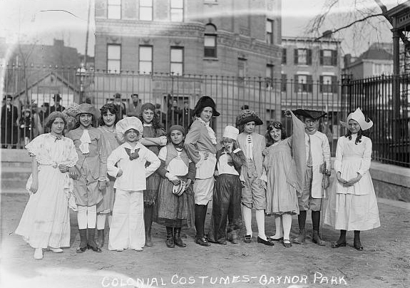 Colonial Costumes, New York 1913