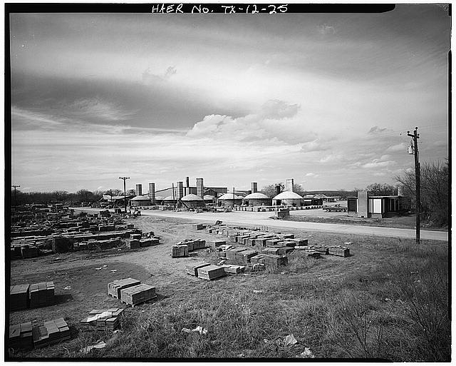 25. GENERAL VIEW OF THE BRICK KILNS FROM A NEARBY COTTON...