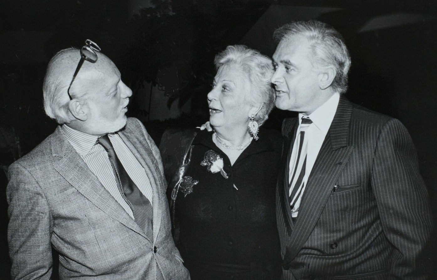 Hal Prince, Marylea Johnson Richards and Martin Richards.