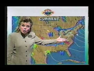 Jeanetta Jones on The Weather Channel (1994) 