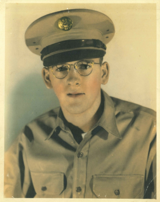 Milton Ernest Frazier , enlisted 1942
